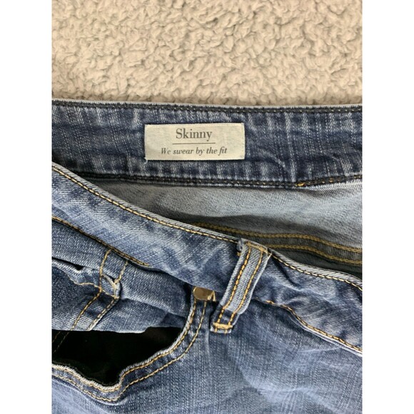 Torrid Women's Denim Blue Skinny Jeans Size 26 5-Pocket Design - Picture 2 of 10